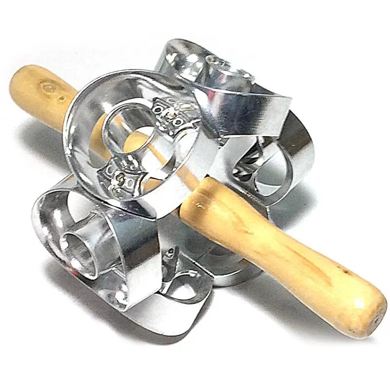 Revolving Donut Baking Roller Easy To Use Yeast Donuts Cake Baking Mold Pastry Dough Metal Baking Roller Kitchen Tools